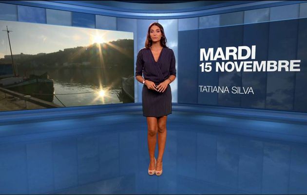 Tatiana Silva Météo M6 le 15.11.2016