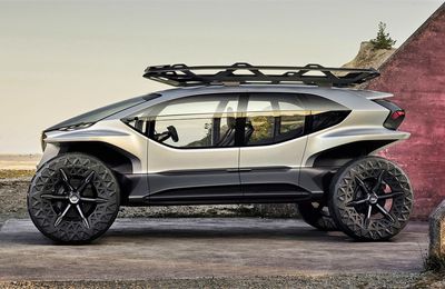 Audi Buat Mobil Off Road Futuristik