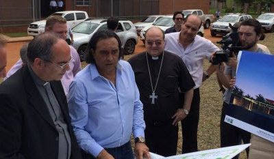 Representantes del Vaticano llegan a Iguazú gracias a la Fundación Grupo London Supply