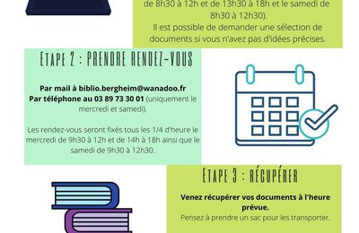 Réouverture de la bibliothèque le mercredi 20 mai