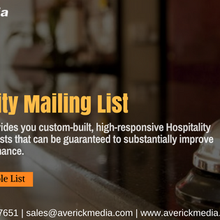Make progress in b2b marketing with Hospitality Mailing List