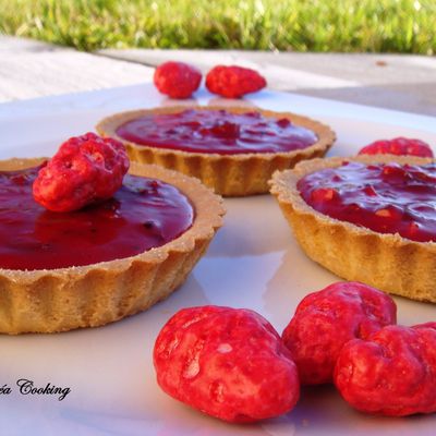 Tartes aux pralines roses JH et Pretagarnir