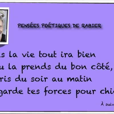 GARDE TES FORCES POUR CHIER ... 