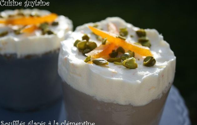 Soufflés glacés à la clémentine