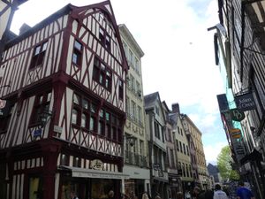 Balade dans le Vieux Rouen.