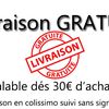 Du 06 au 15/11 : Livraison offerte dès 30 € !