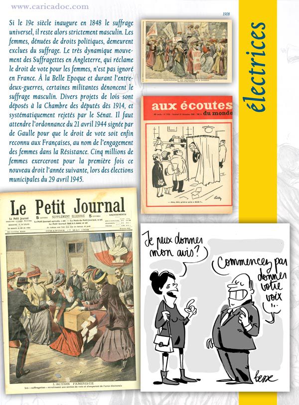 &quot;LES DROITS DES FEMMES, de Daumier à nos jours&quot; : une exposition itinérante à imprimer