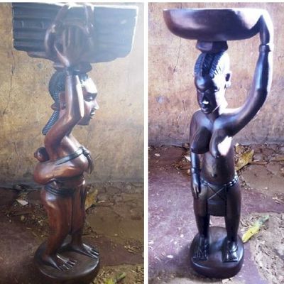  Inza, le sculpteur ivoirien