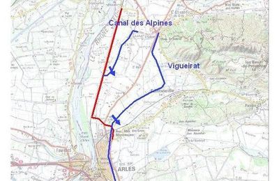 Gestion des volumes déversés en rive gauche du Rhône