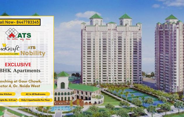 3 & 4 BHK Premium Apartments | ATS Homekraft Nobility Noida Extension 