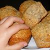 Muffins banane - flocons d'avoine