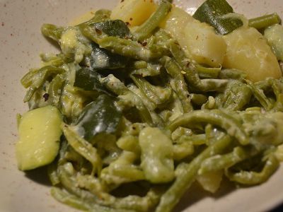 Trio de légumes au Boursin cookeo