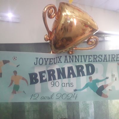 Anniversaire de notre ainé Bernard