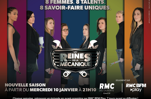 Nouvelle saison pour Les reines de la mécanique, dès ce 10 janvier sur RMC Découverte.
