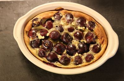 Clafoutis aux cerises et Vanille Bourbon de Madagascar