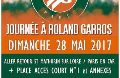 Roland Garros: il reste de la place dans le bus!