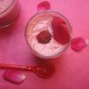 Smoothie framboise rose