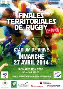 13ème édition des Finales Territoriales aura lieu le dimanche 27 avril au Stadium de Brive