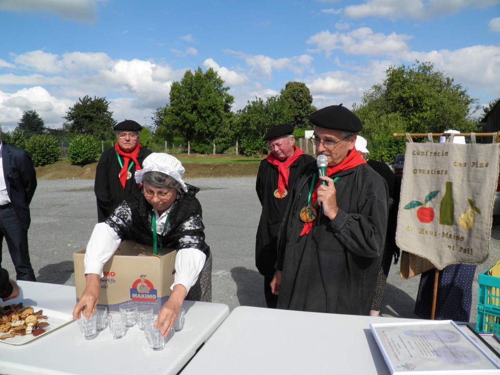 Remise des prix du concours cidricole le 6 juillet 2014 à Gesvres