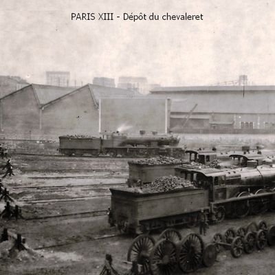 Paris-Chevaleret l'ancien dépôt des locomotives