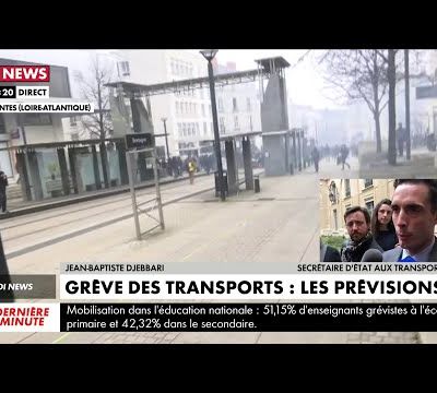 Jean-Baptiste Djebbari : « Nous envisageons que la journée de demain soit similaire à aujourd'hui »