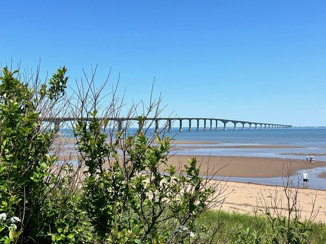Canada - Pont reliant l'ile du Prince Edouard au Nouveau Brunswick