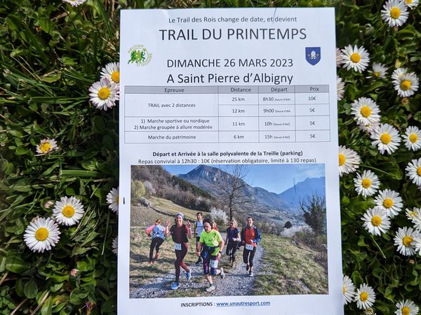 Un Trail de Printemps sous la pluie