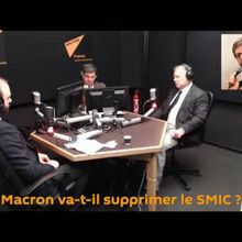 Macron va-t-il supprimer le SMIC?