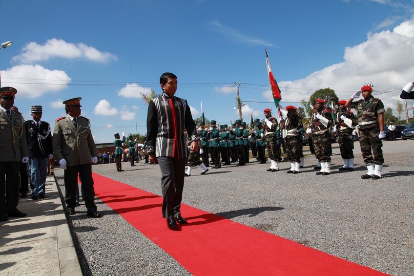 Dans le cadre du IIè anniversaire de la IVèRépublique, le couple présidentiel, Andry et Mialy Rajoelina, a inauguré le «Coliseum de Madagascar» sis à Antsonjombe. 1ère partie. Photos: Harilala Randrianarison