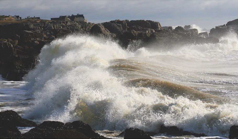 Les vagues atlantique - Panoramiques - Côte Sauvage Le Croisic - Batz-sur-Mer - Photos Copyright Thierry Weber