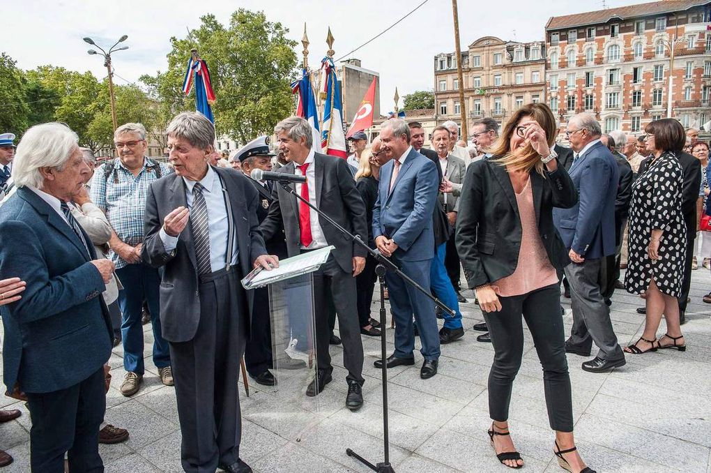 75ème ANNIVERSAIRE de la Libération de la Gare de TOULOUSE MATABIAU