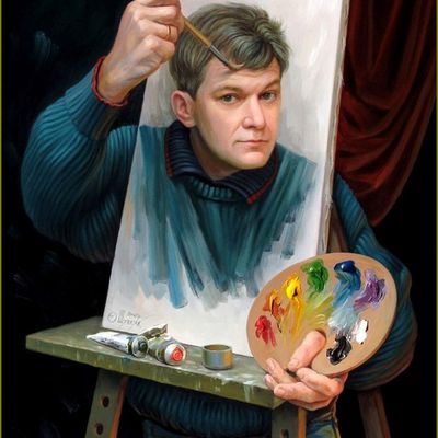 Illusion d'optique et perception en peinture -  Oleg Shuplyak