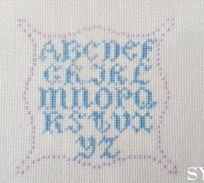 Marquoir Bleu des Celtes de Papillon Créations