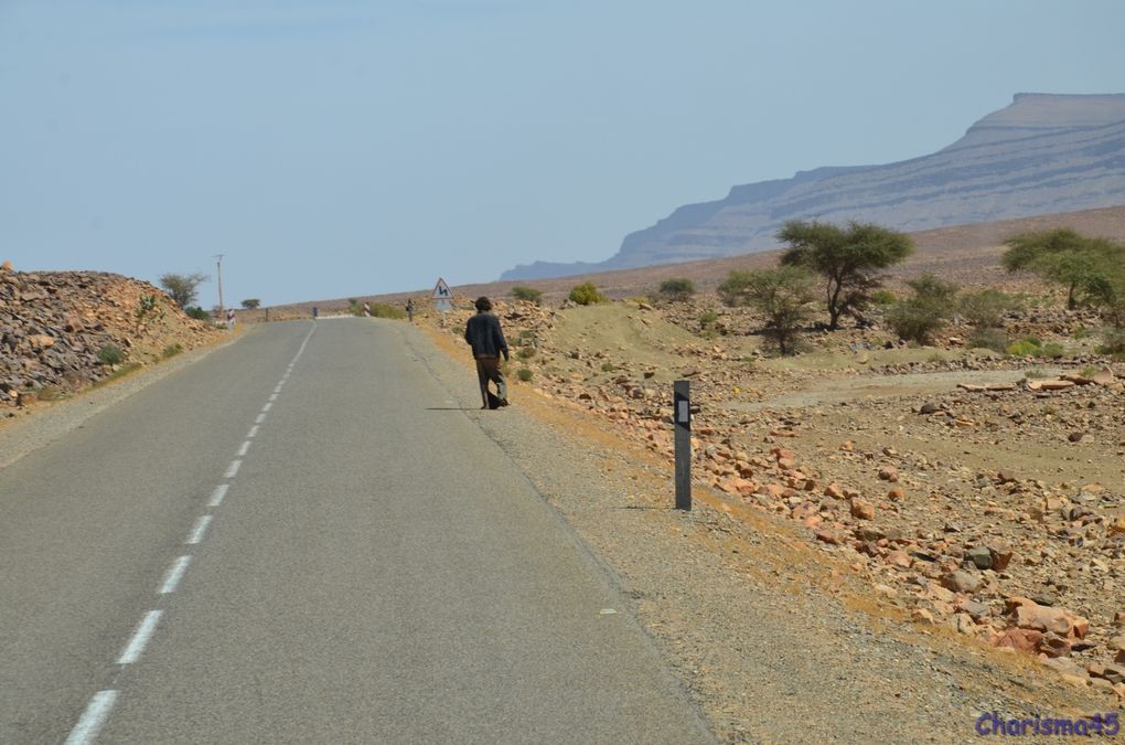 Sur la route de Foum Zguid (Maroc en camping-car)