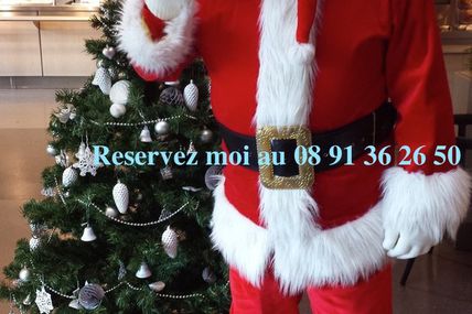 Pere noel Fréjus - pere noel a domicile pour particulier ou pere noel professionnel pour entreprise 