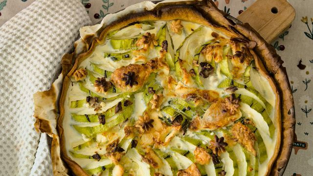 Tarte à la courgette