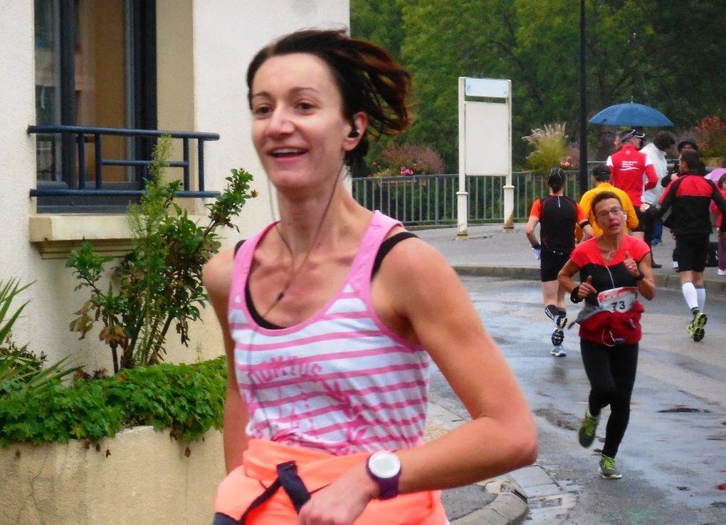 Les coureurs à l'arrivée, la fatigue est visible sur les visages