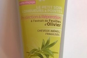 Le Petit Marseillais, le soin longueurs et pointes, Protection et Réparation aux feuilles d'olivier 