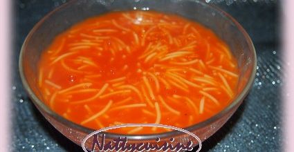 Délice de tomates et vermicelle d'Ophélie – 18kcal