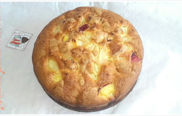 Gâteau poire/nectarine 