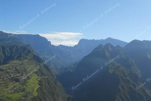 La Réunion, vue du ciel