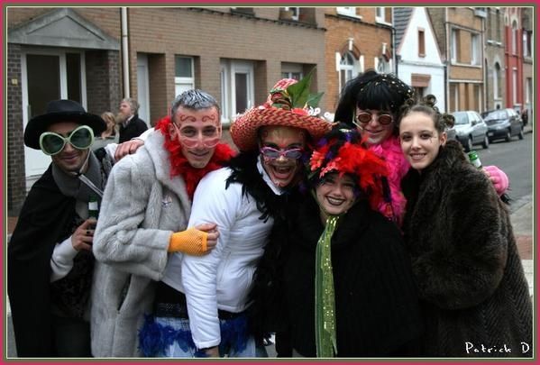 Carnaval de Dunkerque - Portraits de Masquelours - Bande de Rosendaël 20 février 2007
