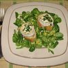 Salade de chèvre chaud (prête en 5 minutes ...)