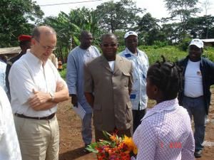 Visite des interventions du Programme de développement rural de la zone Périurbaine de Yaoundé