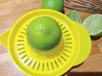 Tarte au citron vert sans cuisson