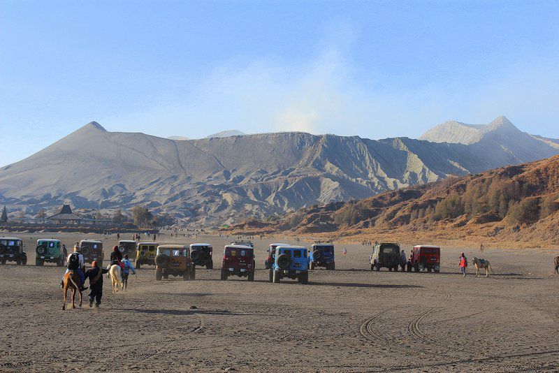 THE BROMO VOLCANO