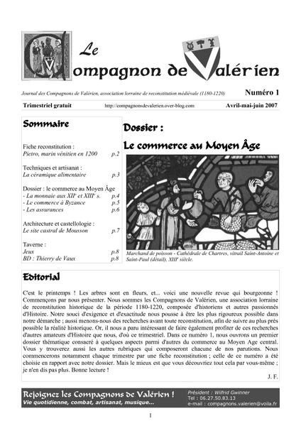 Album - Le Compagnon de Valerien,  journal trimestriel