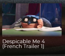 Capture du trailer de Despicable Me 4