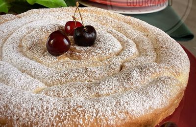 Tarte russe aux cerises