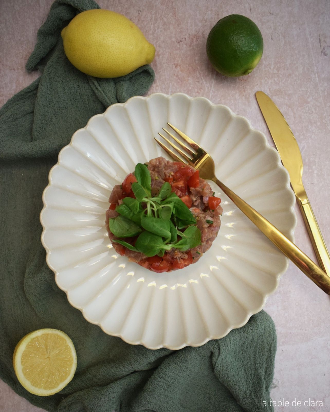 Tartare thon rouge